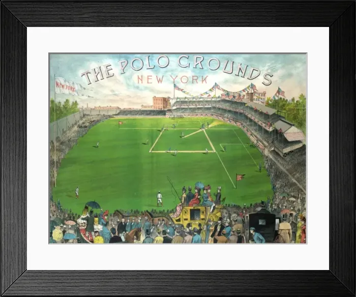 Framed Print : The polo grounds. New York Framed Print : The polo grounds. New York