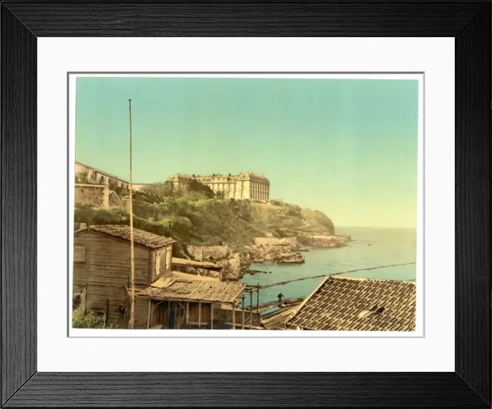 Framed Print : Chateau du Pharo, Old Harbor (Vieux Port), Marseilles, Franc Framed Print : Chateau du Pharo, Old Harbor (Vieux Port), Marseilles, Franc