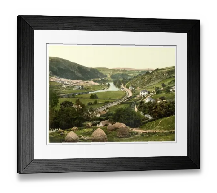 Framed Print : Vale of Avoca. County Wicklow, Ireland Framed Print : Vale of Avoca. County Wicklow, Ireland