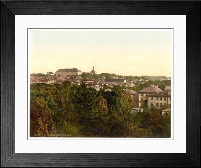 Framed Print : The castle, Gotha, Thuringia, Germany Framed Print : The castle, Gotha, Thuringia, Germany