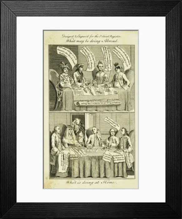 Framed Print : What may be doing abroad - what is doing at home Framed Print : What may be doing abroad - what is doing at home