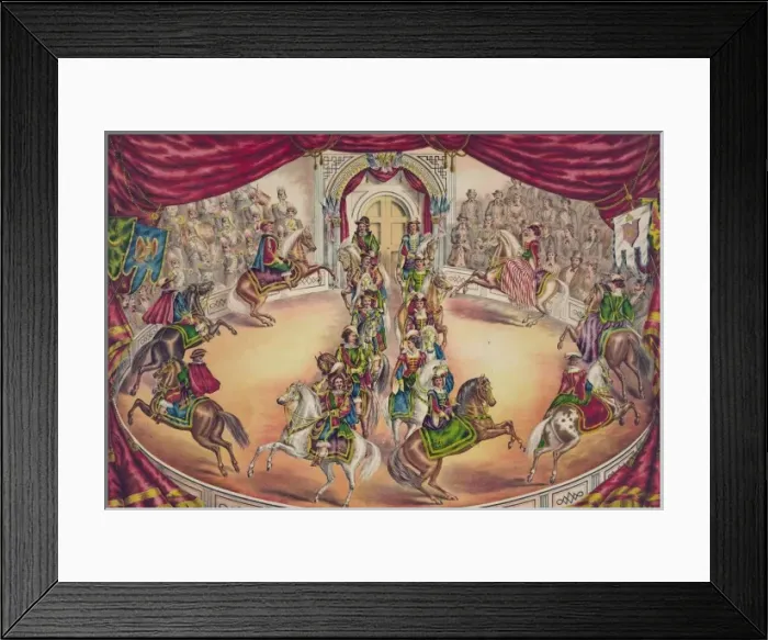 Framed Print : Grand entree Framed Print : Grand entree