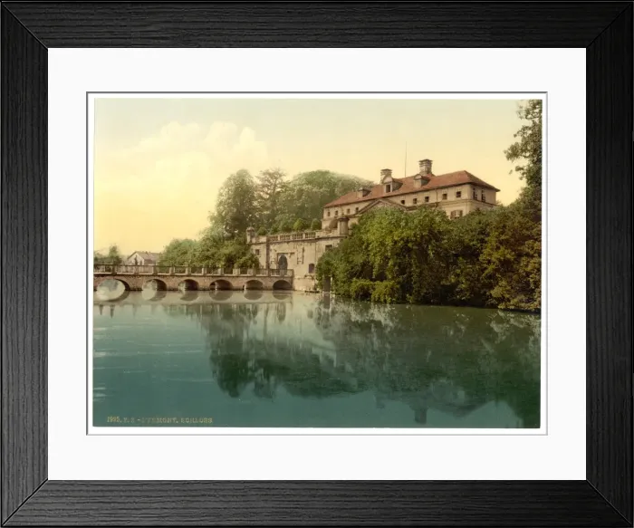 Framed Print : Royal castle, Pyrmont (i. e. Bad Pyrmont), Germany Framed Print : Royal castle, Pyrmont (i. e. Bad Pyrmont), Germany