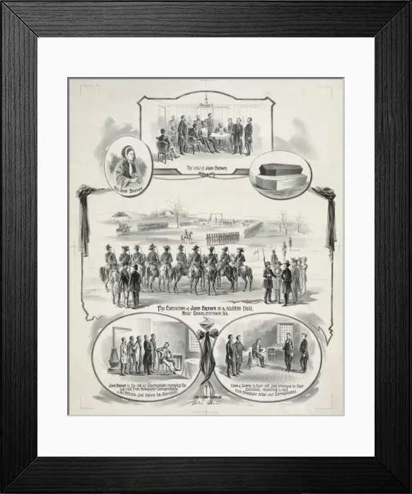 Framed Print : John Brown Framed Print : John Brown