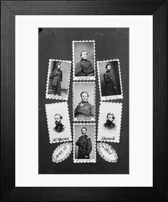 Framed Print : Army of the West: Schofield, Thomas, Slocum, McPherson, Sher Framed Print : Army of the West: Schofield, Thomas, Slocum, McPherson, Sher