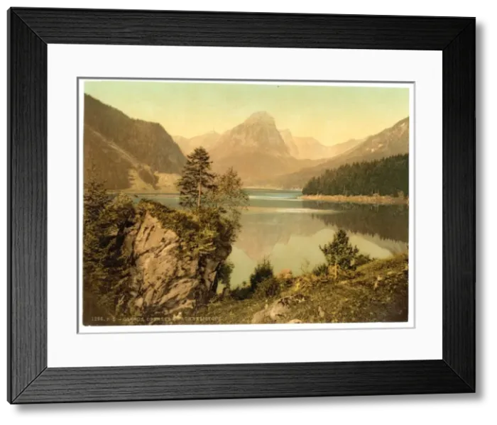 Framed Print : Obersee and Brunnelistock, Glarus, Switzerland Obersee Framed Print : Obersee and Brunnelistock, Glarus, Switzerland Obersee