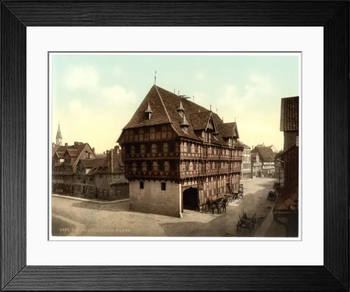 Framed Print : The scale, Brunswick (i. e. Braunschweig), Germany Framed Print : The scale, Brunswick (i. e. Braunschweig), Germany