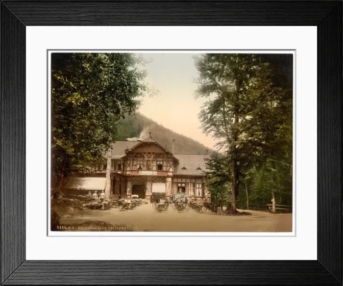 Framed Print : The Princess Isle, Ilsenburg, Hartz, Germany Framed Print : The Princess Isle, Ilsenburg, Hartz, Germany