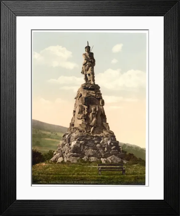 Framed Print : The Black Watch Monument, Aberfeldy, Scotland Framed Print : The Black Watch Monument, Aberfeldy, Scotland
