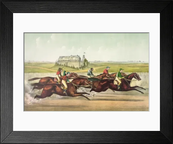 Framed Print : A sharp pace from start to finish Framed Print : A sharp pace from start to finish