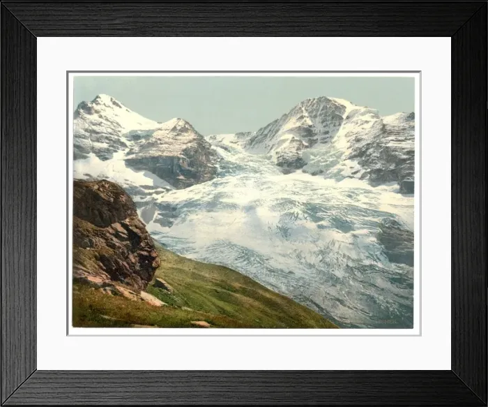 Framed Print : Eiger Glacier, Bernese Oberland, Switzerland Framed Print : Eiger Glacier, Bernese Oberland, Switzerland