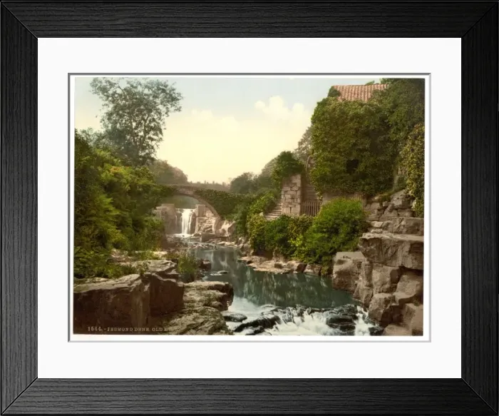 Framed Print : Jesmond Dene, old mill, Newcastle-on-Tyne, England Framed Print : Jesmond Dene, old mill, Newcastle-on-Tyne, England