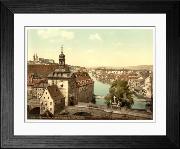 Framed Print : Court house, Bamberg, Bavaria, Germany Framed Print : Court house, Bamberg, Bavaria, Germany