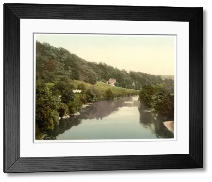 Framed Print : Welsh Bicknor, Lydbrook (lower), England Framed Print : Welsh Bicknor, Lydbrook (lower), England