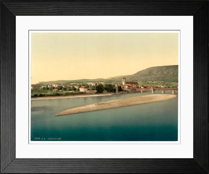 Framed Print : Sackingen, Black Forest, Baden, Germany Framed Print : Sackingen, Black Forest, Baden, Germany