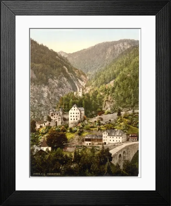 Framed Print : Fernstein, Tyrol, Austro-Hungary Framed Print : Fernstein, Tyrol, Austro-Hungary