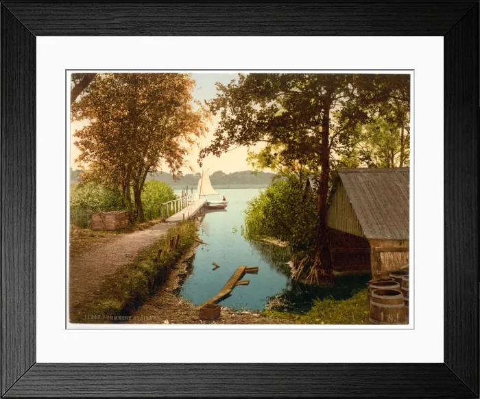 Framed Print : Straithe, Ormesby, England Framed Print : Straithe, Ormesby, England
