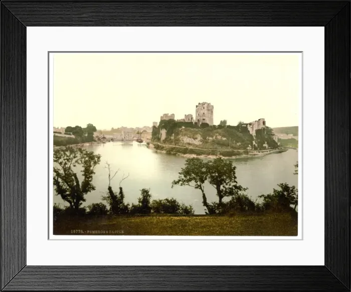 Framed Print : The castle, Pembroke, Wales Framed Print : The castle, Pembroke, Wales