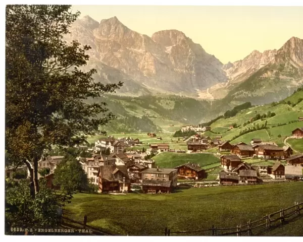 Engelberg Valley and Juchlipass, Bernese Oberland, Switzerla