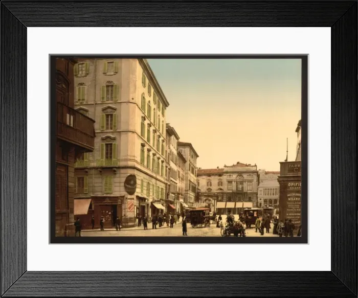Framed Print : Street scene, Rome, Italy Framed Print : Street scene, Rome, Italy