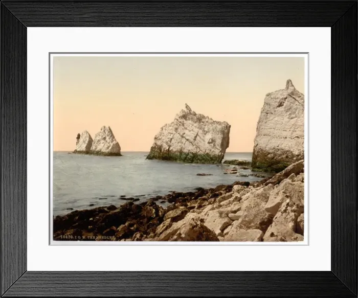 Framed Print : The Needles, I. Isle of Wight, England Framed Print : The Needles, I. Isle of Wight, England