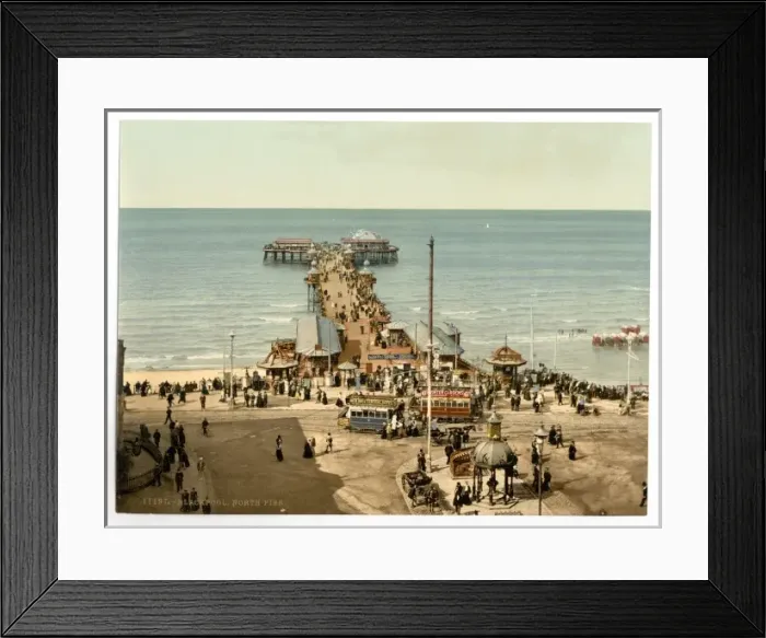 Framed Print : The North Pier, Blackpool, England Framed Print : The North Pier, Blackpool, England