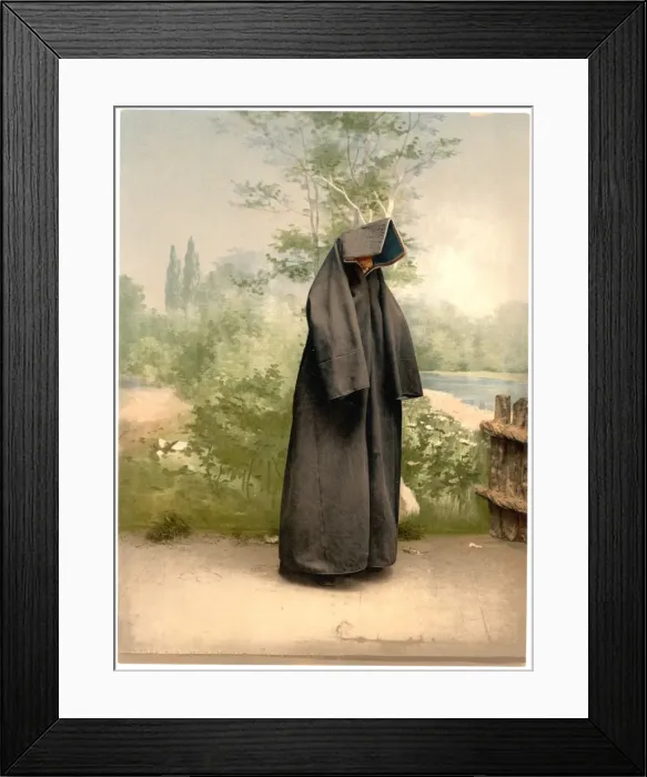 Framed Print : Mostar, Mahomedan woman, Herzegowina, Austro-Hungary Framed Print : Mostar, Mahomedan woman, Herzegowina, Austro-Hungary