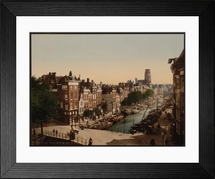 Framed Print : Delft Vaart, Rotterdam, Holland Framed Print : Delft Vaart, Rotterdam, Holland