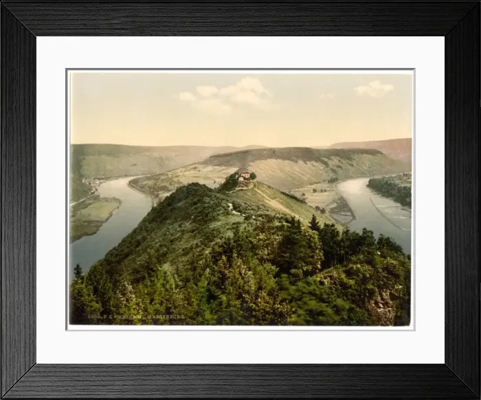 Framed Print : The Marienburg, Moselle, valley of, Germany Framed Print : The Marienburg, Moselle, valley of, Germany