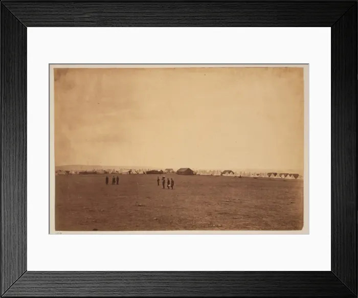 Framed Print : General Garretts quarters & tents of the 4th Division Framed Print : General Garretts quarters & tents of the 4th Division