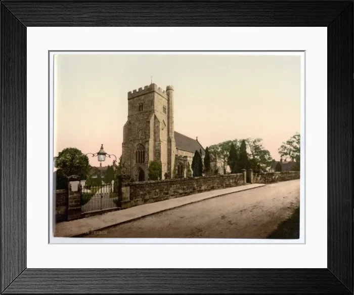 Framed Print : The Church, Battle, England Framed Print : The Church, Battle, England