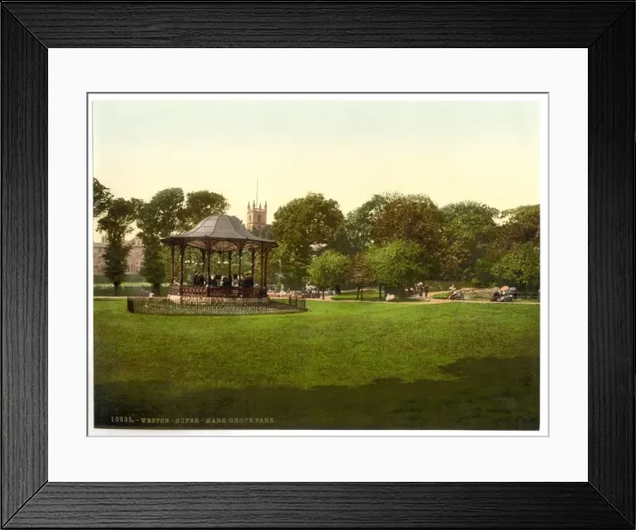 Framed Print : Grove Park, Weston-super-Mare, England Framed Print : Grove Park, Weston-super-Mare, England
