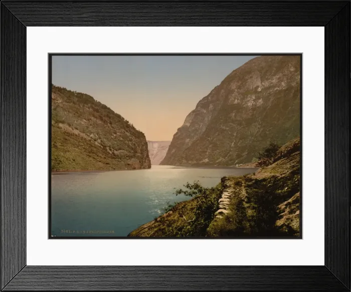 Framed Print : Naerofjorden, Sognefjord, Norway Framed Print : Naerofjorden, Sognefjord, Norway