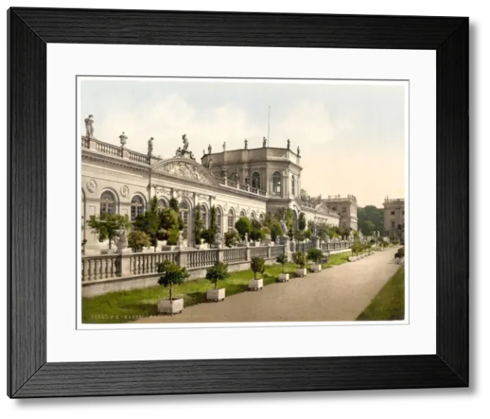 Framed Print : Orangerie, Karlsaue, Wilhelmshohe, Cassel (i. e. Kassel), He Framed Print : Orangerie, Karlsaue, Wilhelmshohe, Cassel (i. e. Kassel), He
