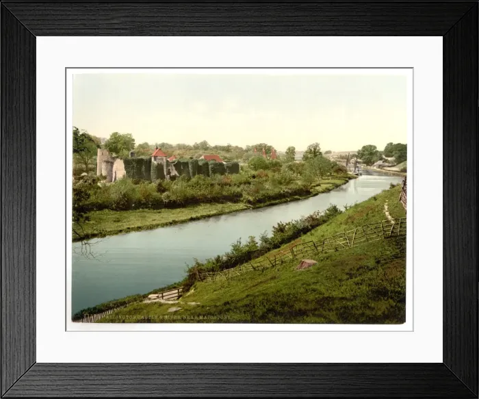 Framed Print : Allington Castle and river, near Maidstone, England Framed Print : Allington Castle and river, near Maidstone, England