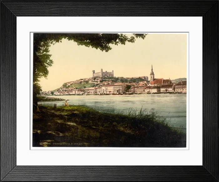 Framed Print : Pressburg, Austro-Hungary Framed Print : Pressburg, Austro-Hungary