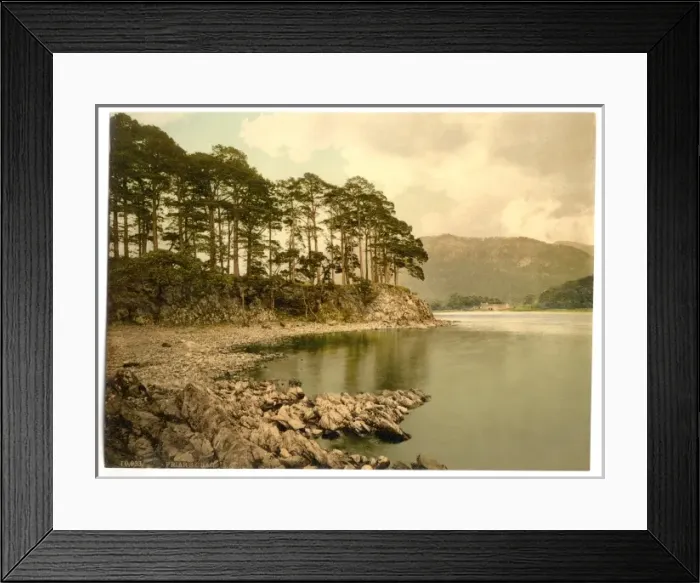 Framed Print : Derwentwater and Keswick, Friars Crag, Lake District, Engla Framed Print : Derwentwater and Keswick, Friars Crag, Lake District, Engla