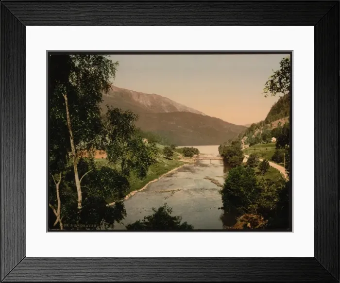 Framed Print : Graven Lake, Eide, Hardanger Fjord, Norway Framed Print : Graven Lake, Eide, Hardanger Fjord, Norway
