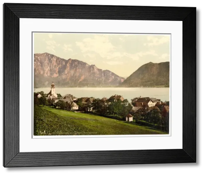 Framed Print : Unterach, II. Upper Austria, Austro-Hungary Framed Print : Unterach, II. Upper Austria, Austro-Hungary