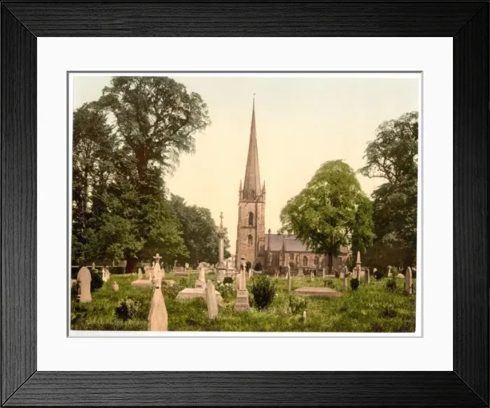 Framed Print : Church, Ross-on-Wye, England Framed Print : Church, Ross-on-Wye, England