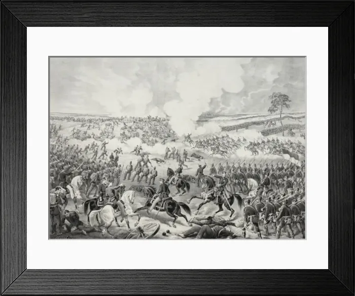 Framed Print : Weissenburg - 4th August 1870 Framed Print : Weissenburg - 4th August 1870