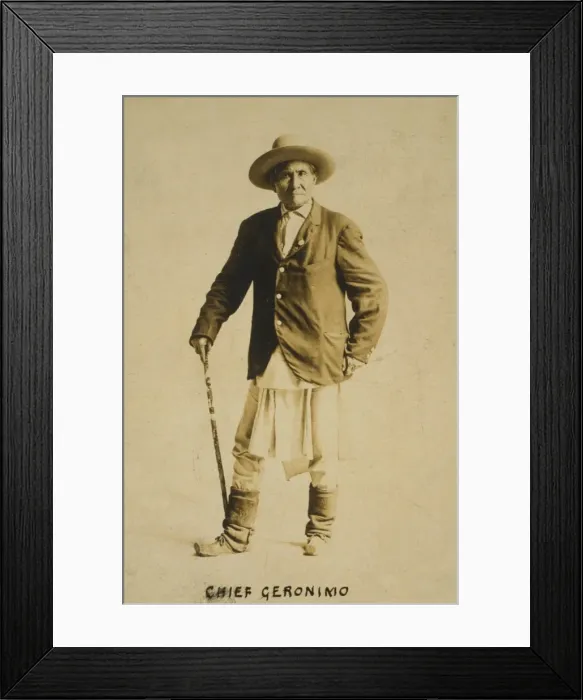 Framed Print : Chief Geronimo Framed Print : Chief Geronimo