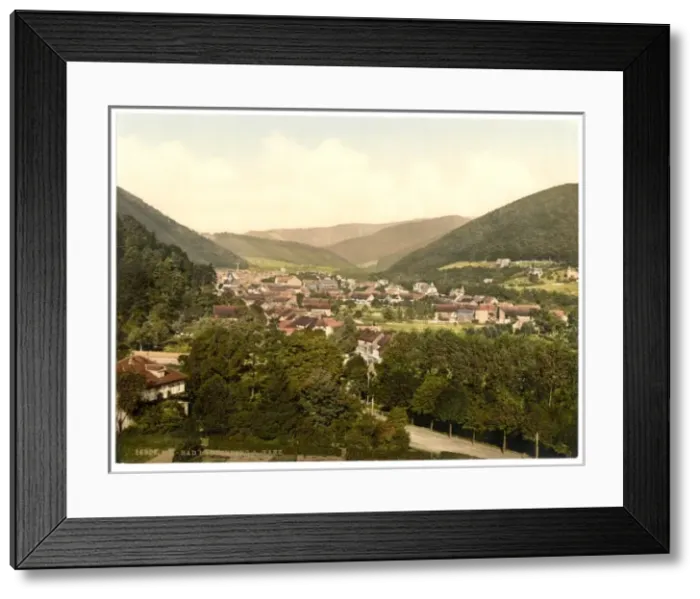 Framed Print : From Eichenkopf, Lauterberg (i. e. Bad Lauterberg), Hartz, Ge Framed Print : From Eichenkopf, Lauterberg (i. e. Bad Lauterberg), Hartz, Ge