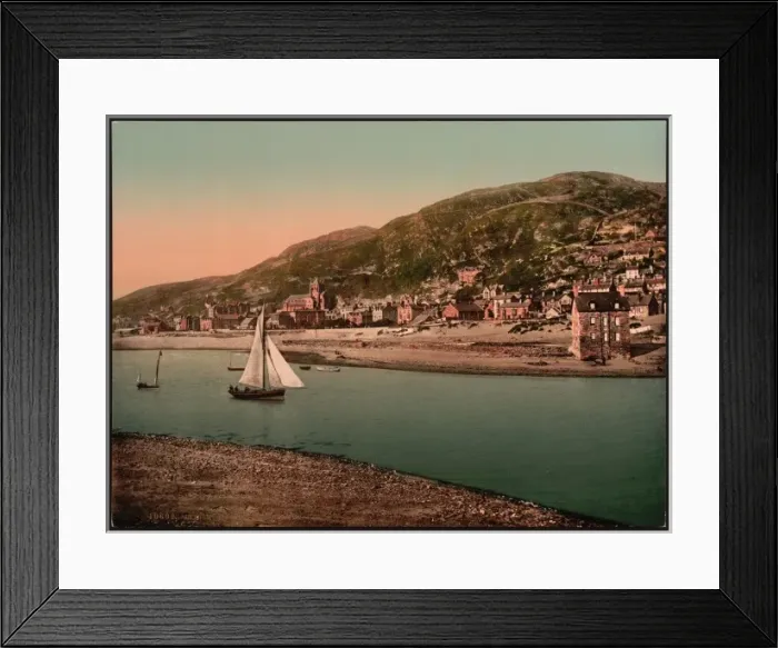 Framed Print : From island, Barmouth, Wales Framed Print : From island, Barmouth, Wales