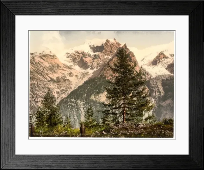 Framed Print : Ortler Territory, with Berglihutte from Weissen Knott, Tyrol Framed Print : Ortler Territory, with Berglihutte from Weissen Knott, Tyrol