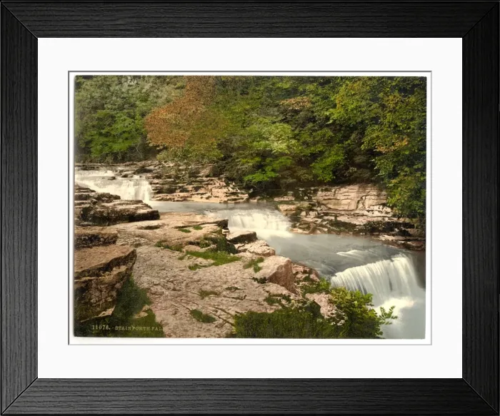 Framed Print : Stainforth Falls, Yorkshire, England Framed Print : Stainforth Falls, Yorkshire, England
