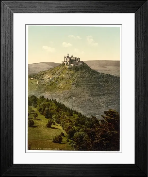 Framed Print : The castle, Hohenzollern, Germany Framed Print : The castle, Hohenzollern, Germany