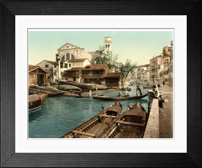 Framed Print : Rio di San Trovaso, Venice, Italy Framed Print : Rio di San Trovaso, Venice, Italy