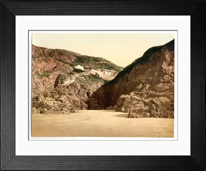 Framed Print : Jersey, Plemont, II, Channel Islands, England Framed Print : Jersey, Plemont, II, Channel Islands, England