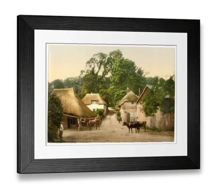 Framed Print : Cockington Forge, Torquay, England Framed Print : Cockington Forge, Torquay, England